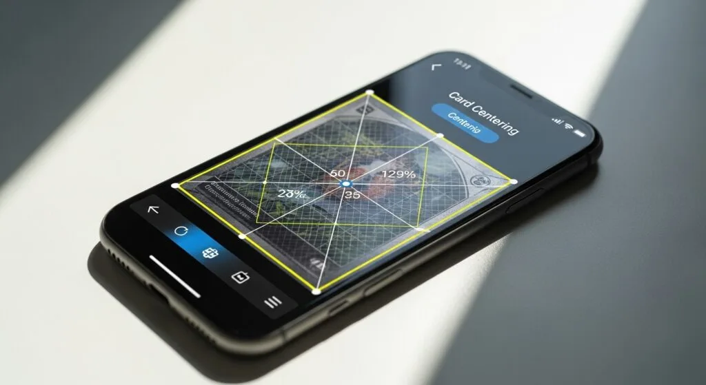 Card Centering App for Android: How to Use for Pokmon, PSA, Sports &  Trading Cards