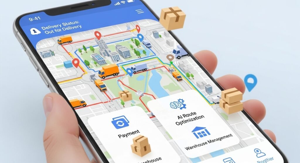 logistics mobile app