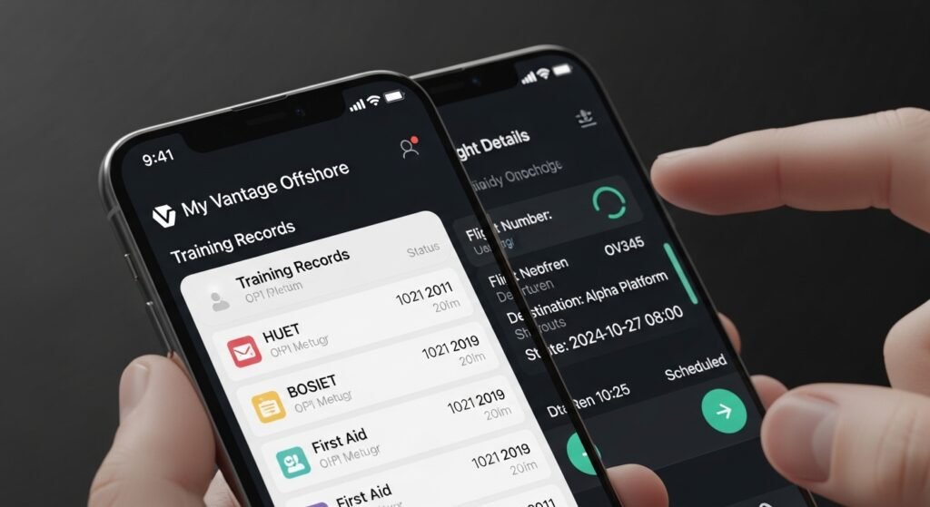 my vantage offshore app