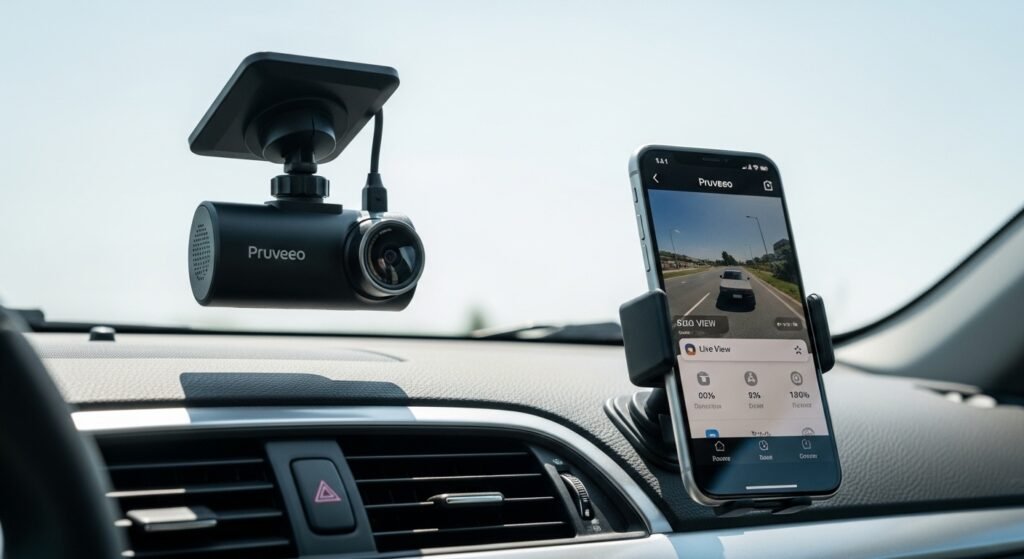 pruveeo dash cam app