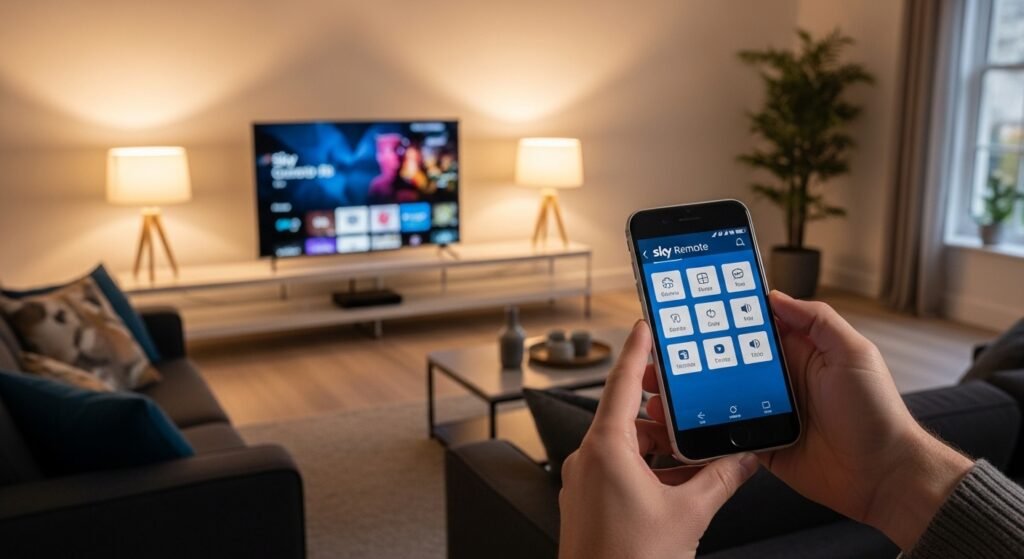 sky remote app