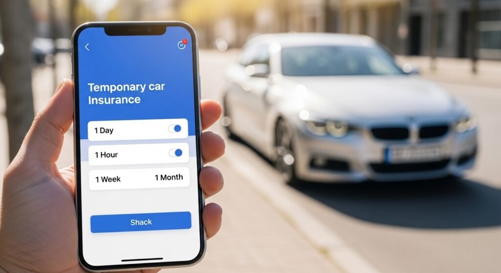 temporary car insurance app
