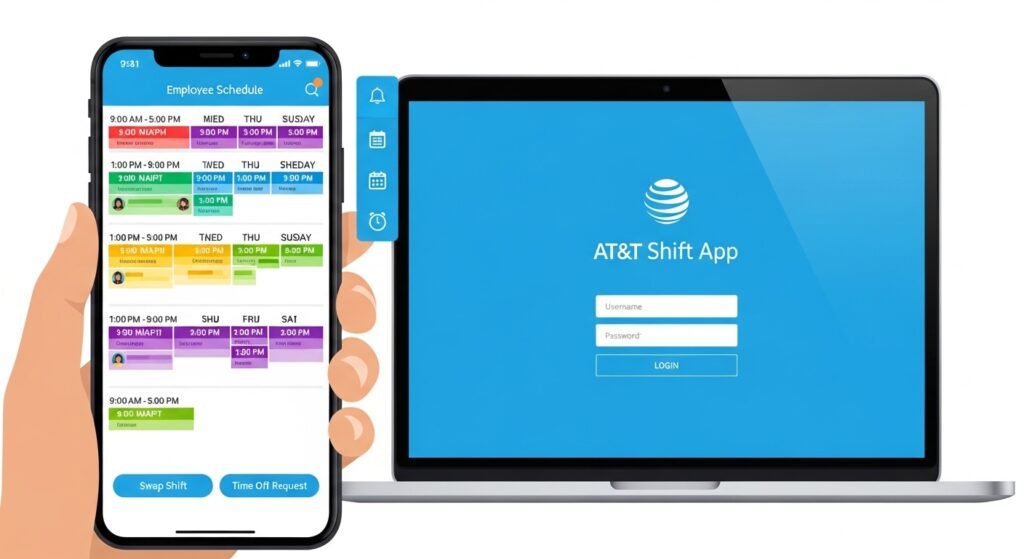 att shift app login