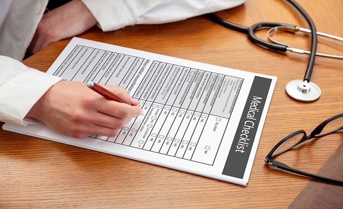 Health Checklist