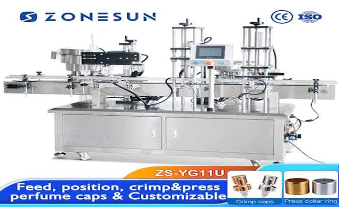 perfume capping machine