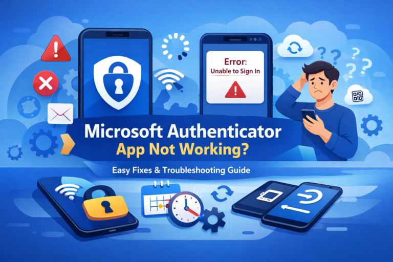 Microsoft Authenticator App Not Working