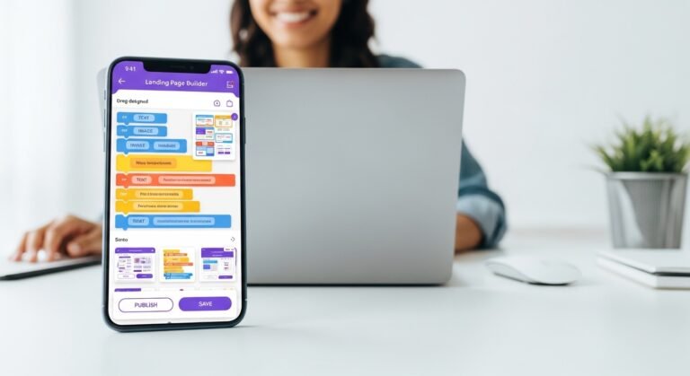 afg landing page app