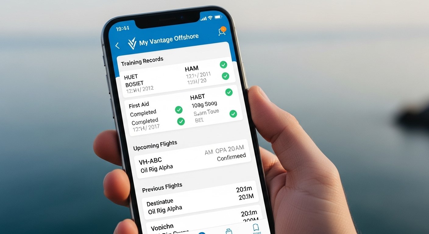 my vantage offshore app