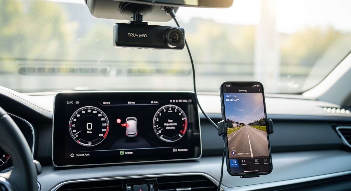 pruveeo dash cam app