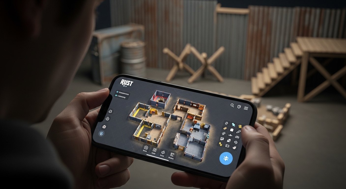 rust base builder app