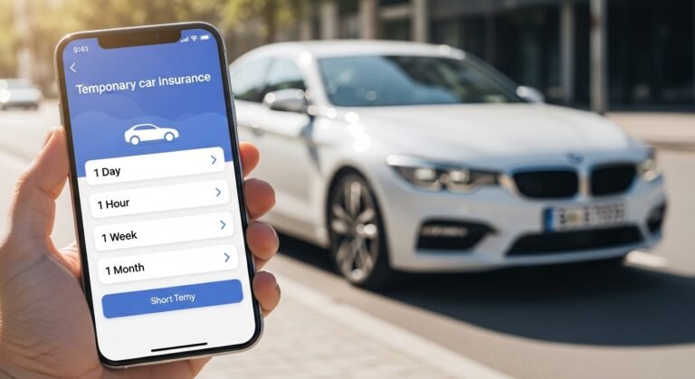 temporary car insurance app