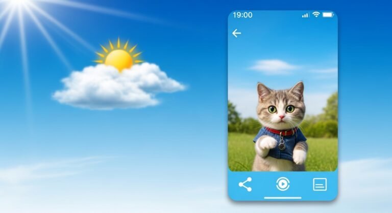 weather kitty app