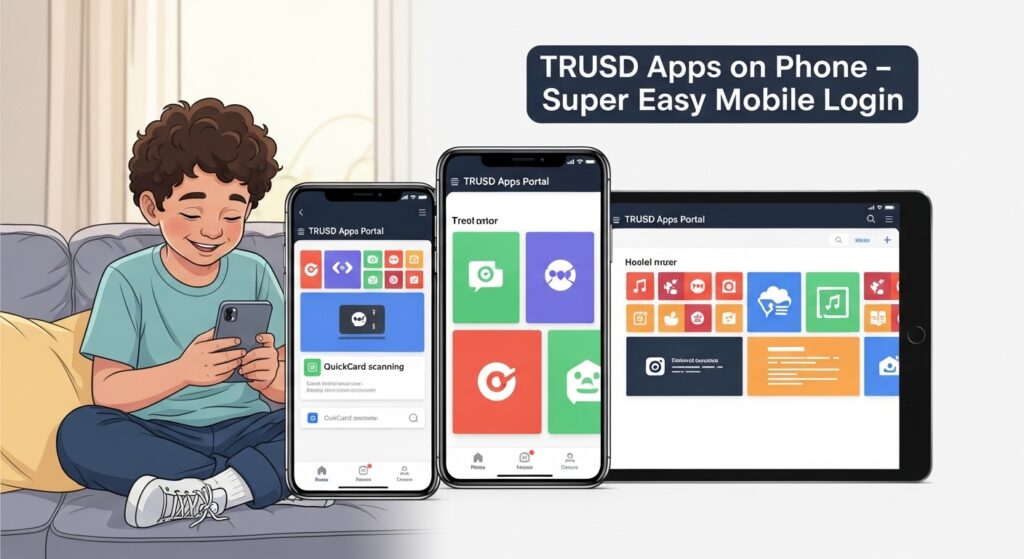 How to Log In to TRUSD Apps on Your Phone or Tablet