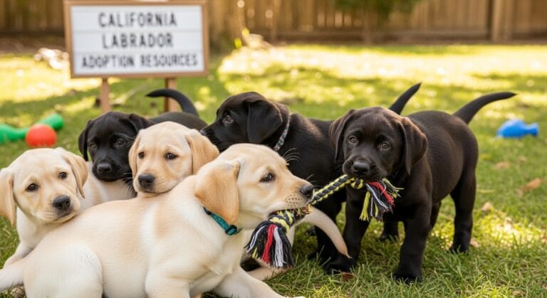 Labrador Retriever Puppies California Adoption Resources