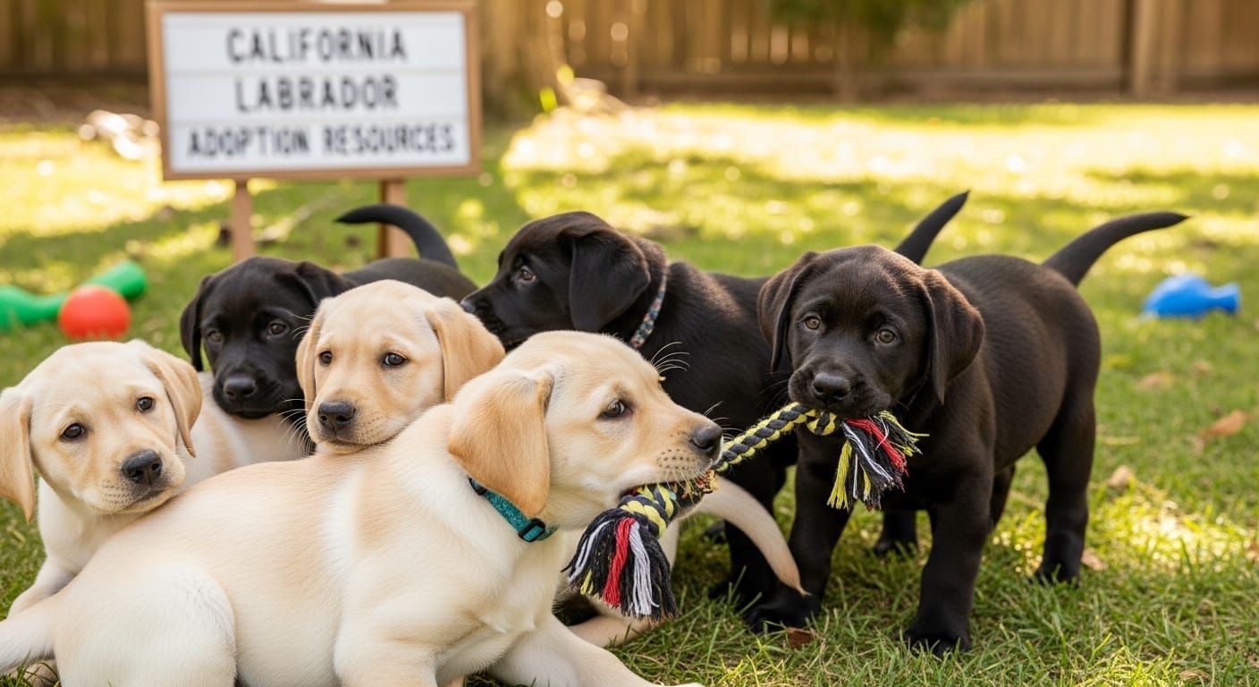 Labrador Retriever Puppies California Adoption Resources