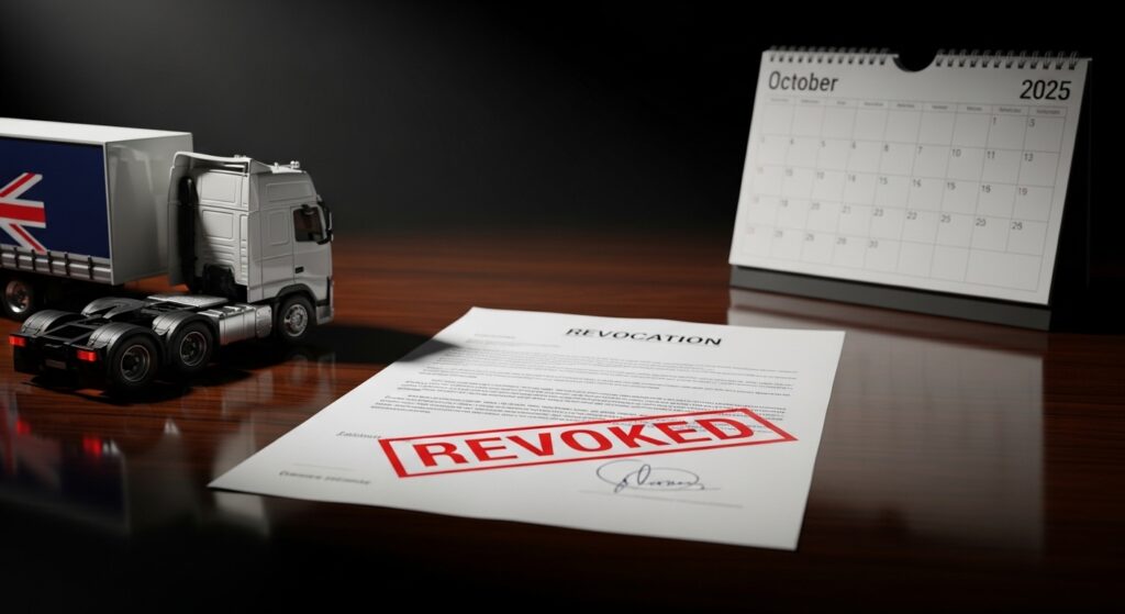 The Day the Licence Was Taken Away