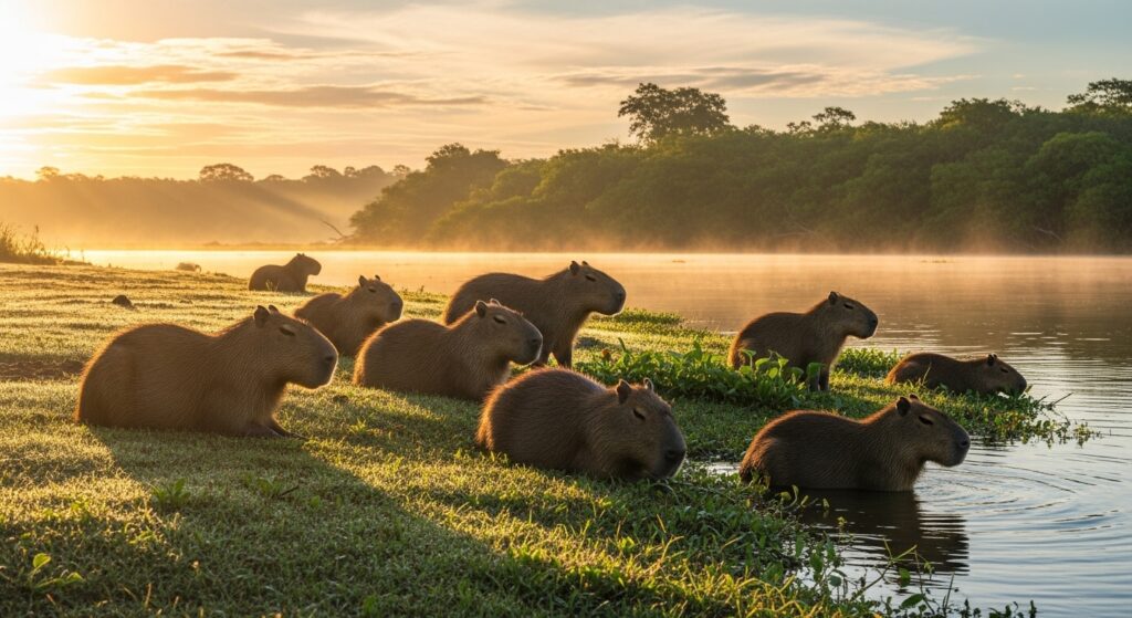 Where Do Capybaras Live and How Do They Spend Their Days