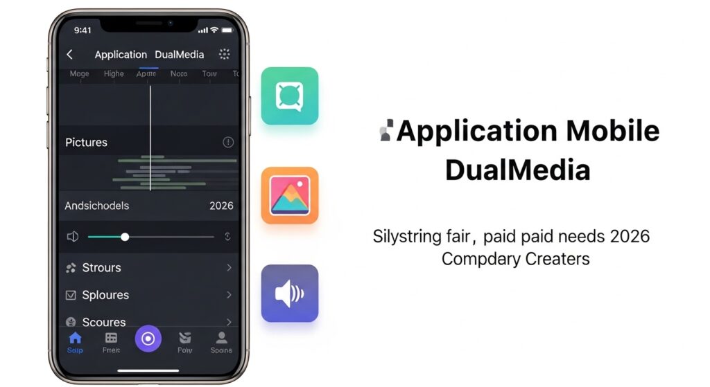 application mobile dualmedia