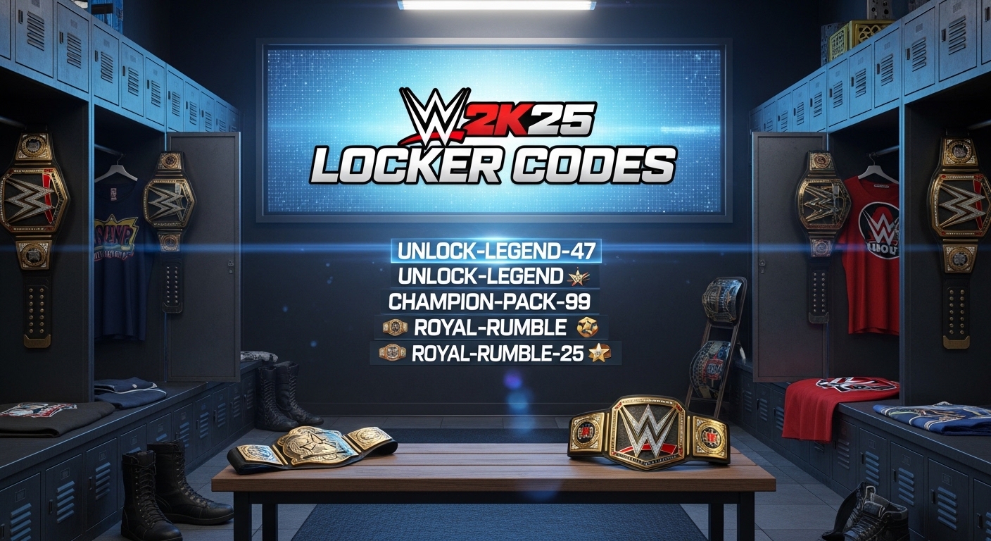 wwe 2k25 locker codes
