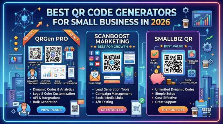 Best QR Code Generator for Small Business in 2026
