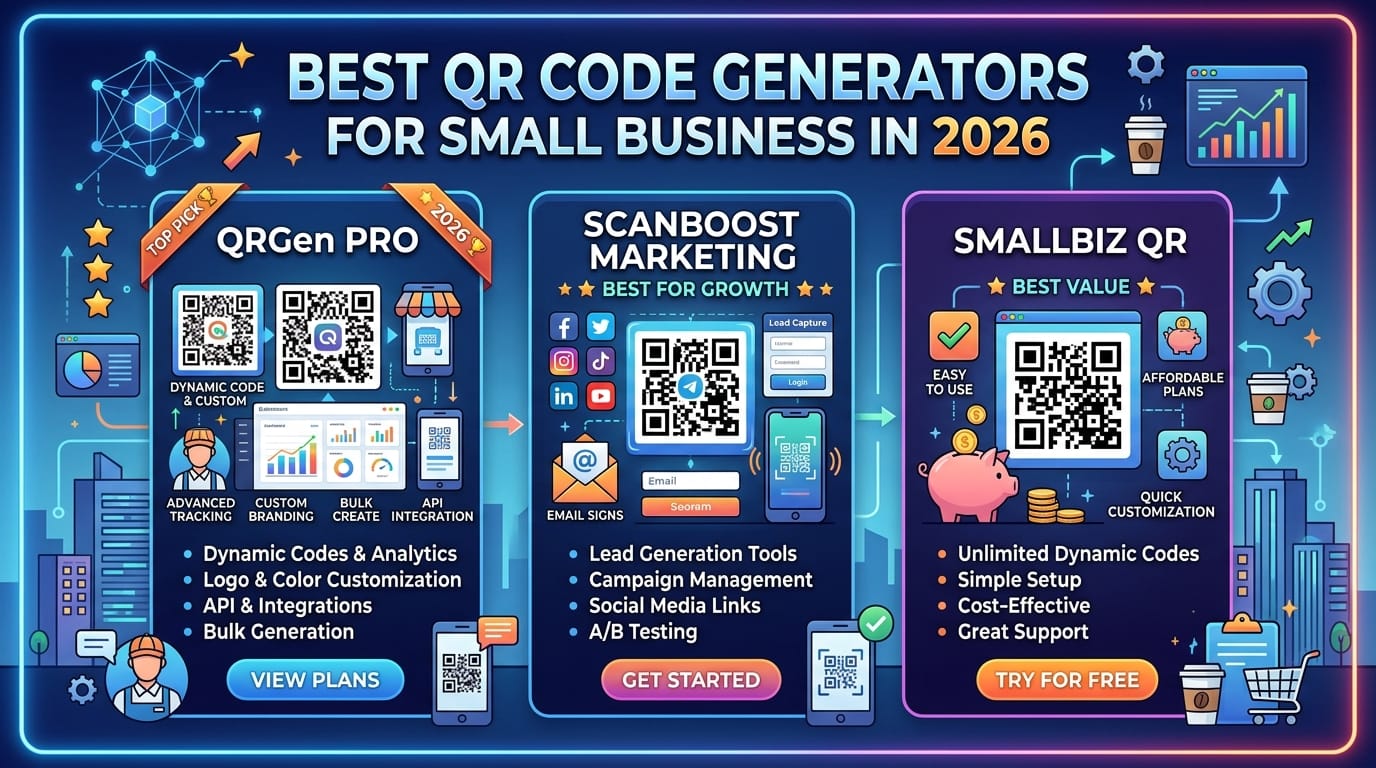 Best QR Code Generator for Small Business in 2026