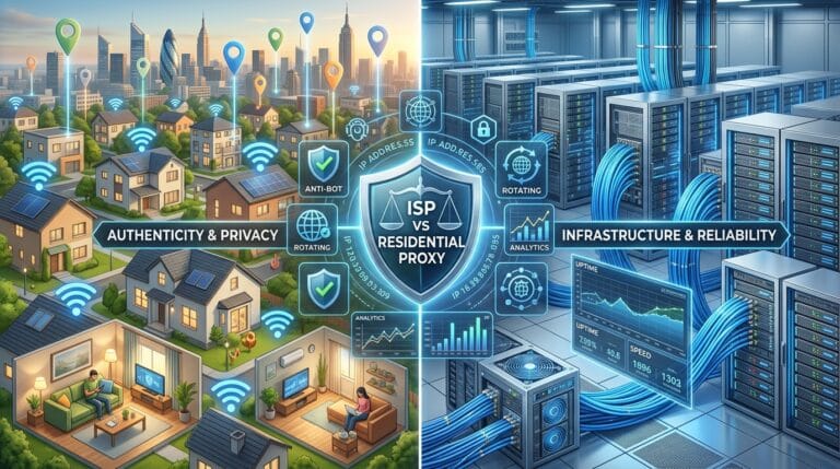 ISP vs Residential Proxy
