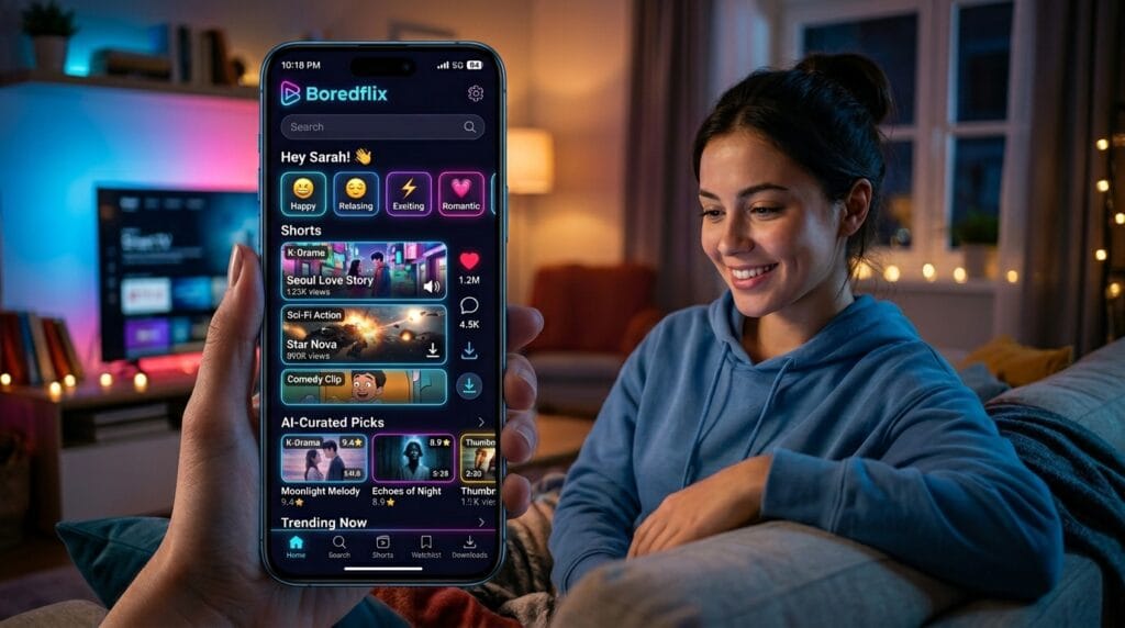 boredflix app​