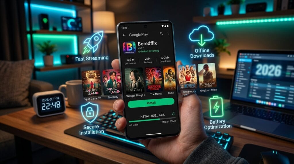 boredflix app​