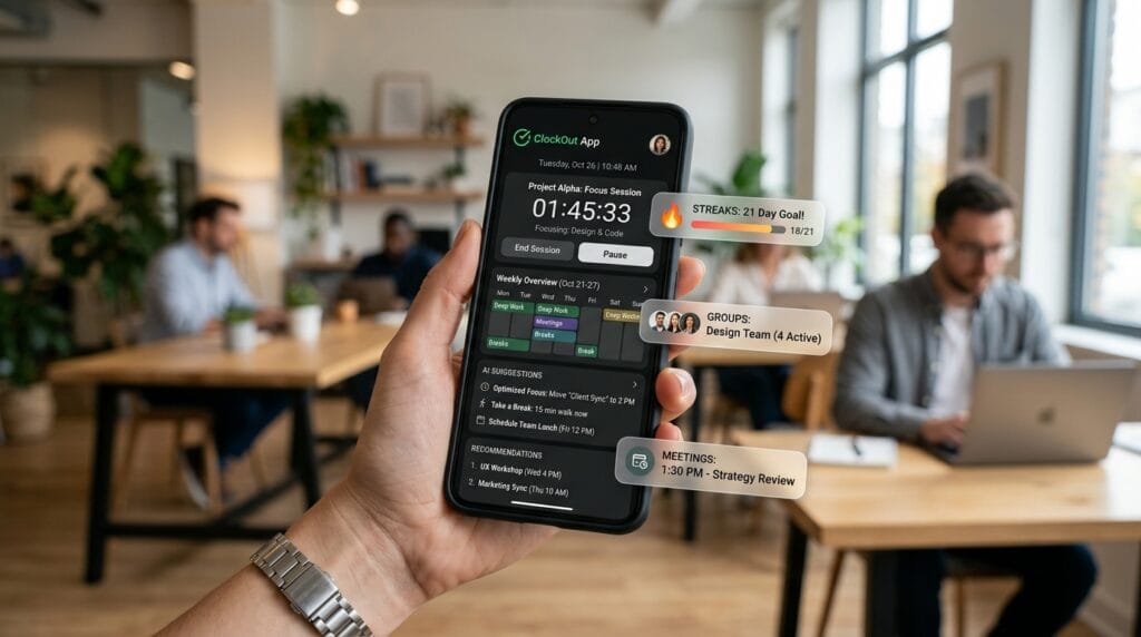 clockout app​