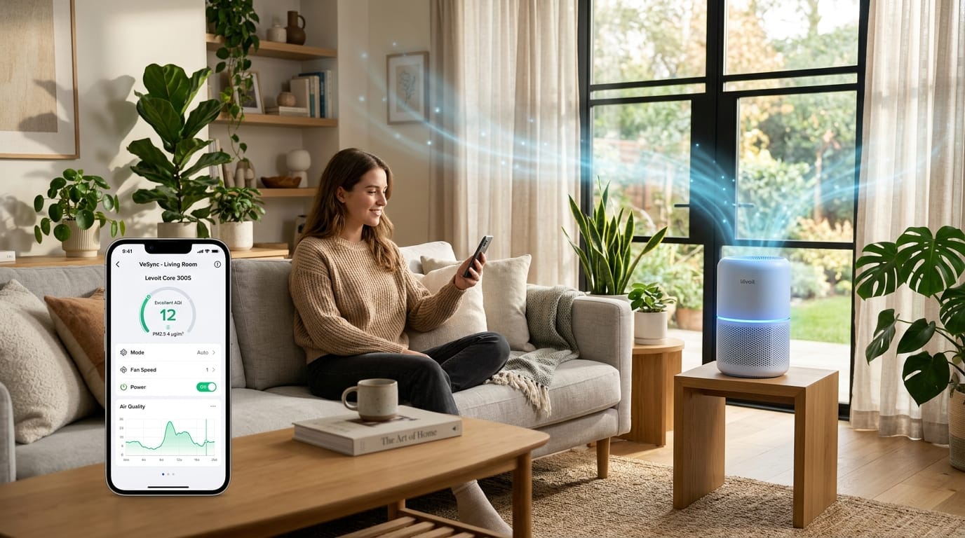 levoit air purifier app​