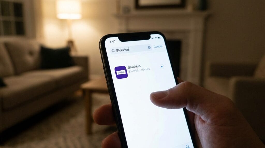 stubhub app