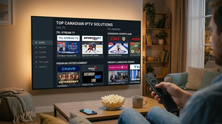 Best Canadian IPTV Solutions for Live TV and On-Demand Streaming
