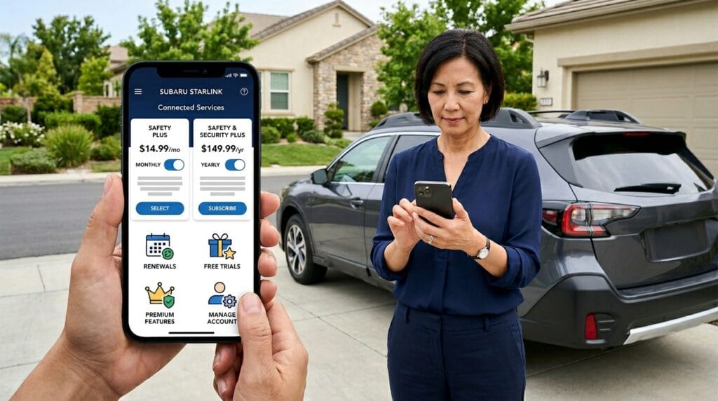How Much Is My Subaru App and Managing Subscriptions