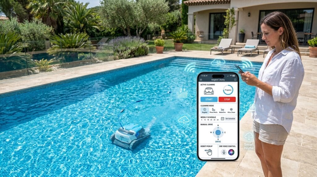 How to Control Your Dolphin Pool Cleaner with the App