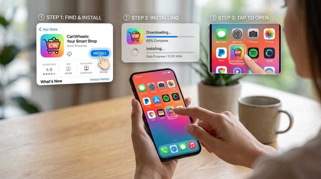 How to Install and Open the Big Lots App Correctly