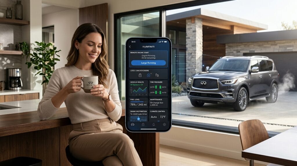 Key Features of the My Infiniti App
