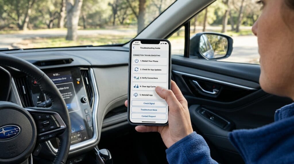 Quick Basic Fixes for My Subaru App Not Working