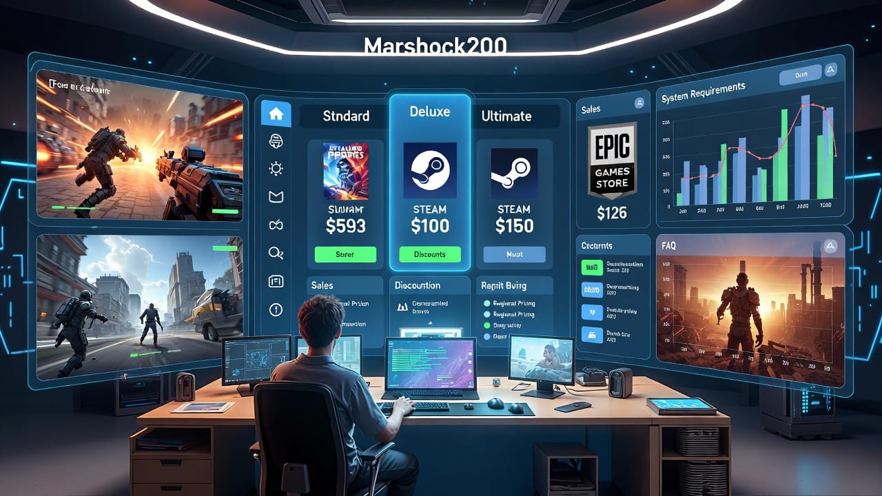 how much is the game marshock200 on pc