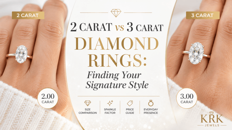 2 Carat vs 3 Carat Diamond Rings: Finding Your Signature Style
