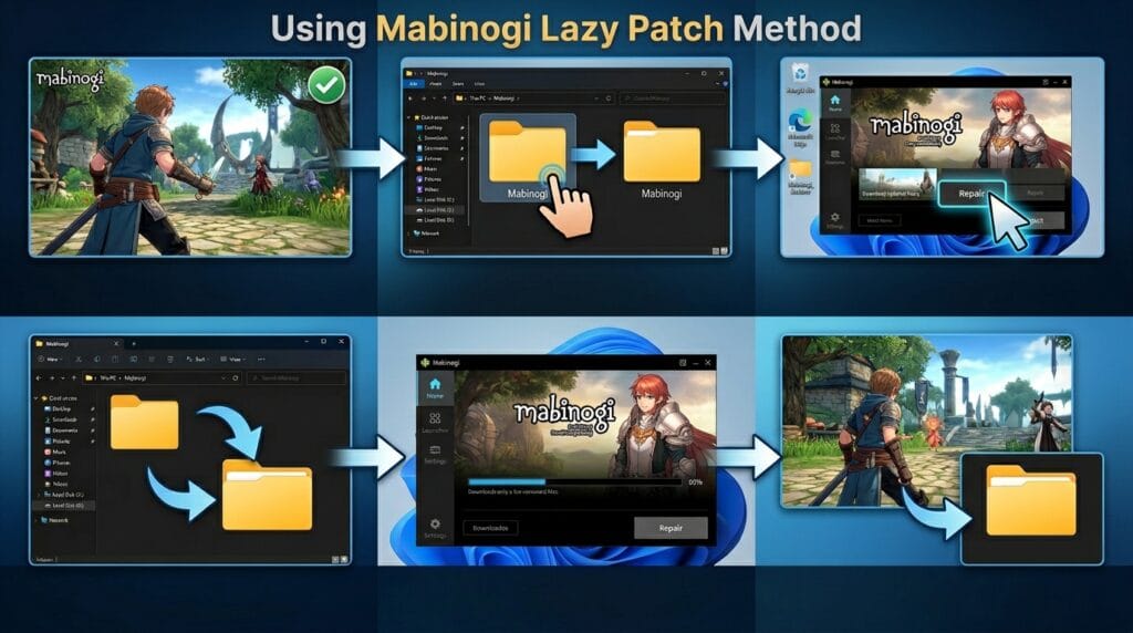 mabinogi lazy patch