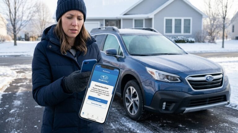 my subaru app not working