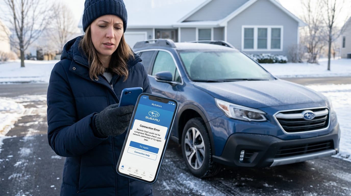 my subaru app not working