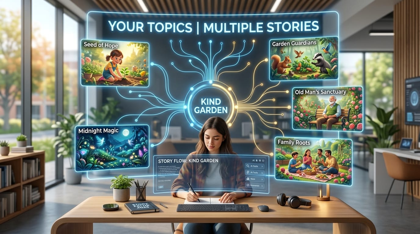 your topics multiple stories