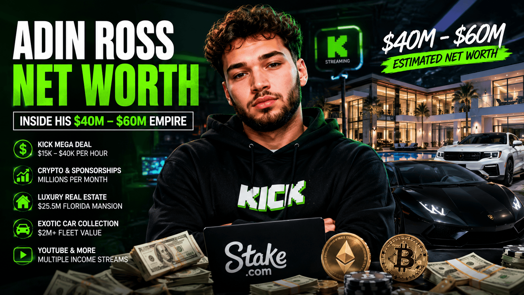 Adin Ross Net Worth