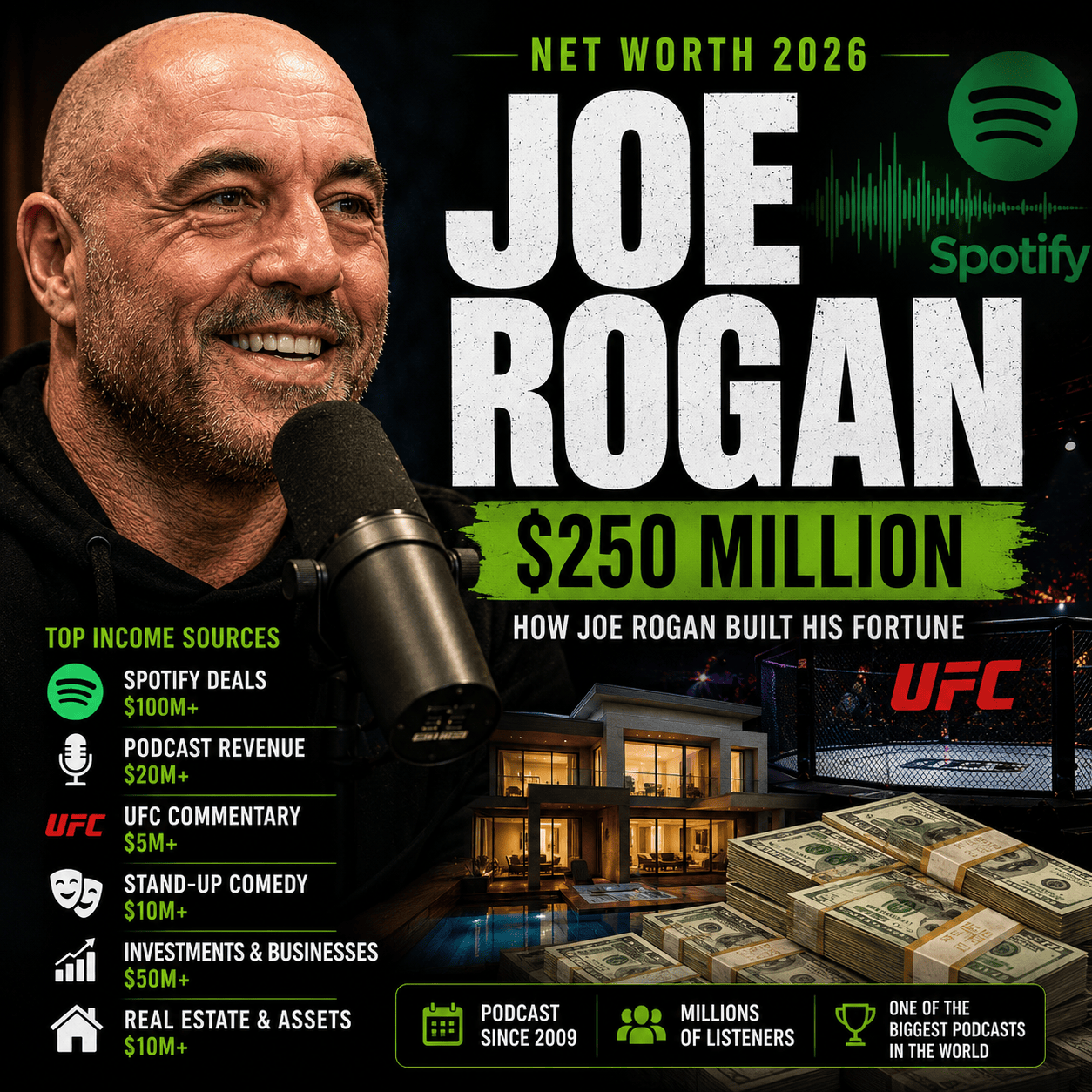Joe Rogan Net Worth.