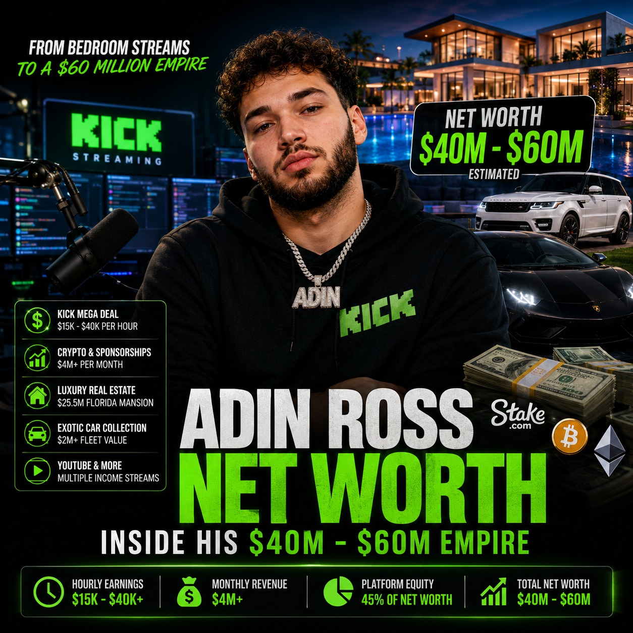 Adin Ross Net Worth