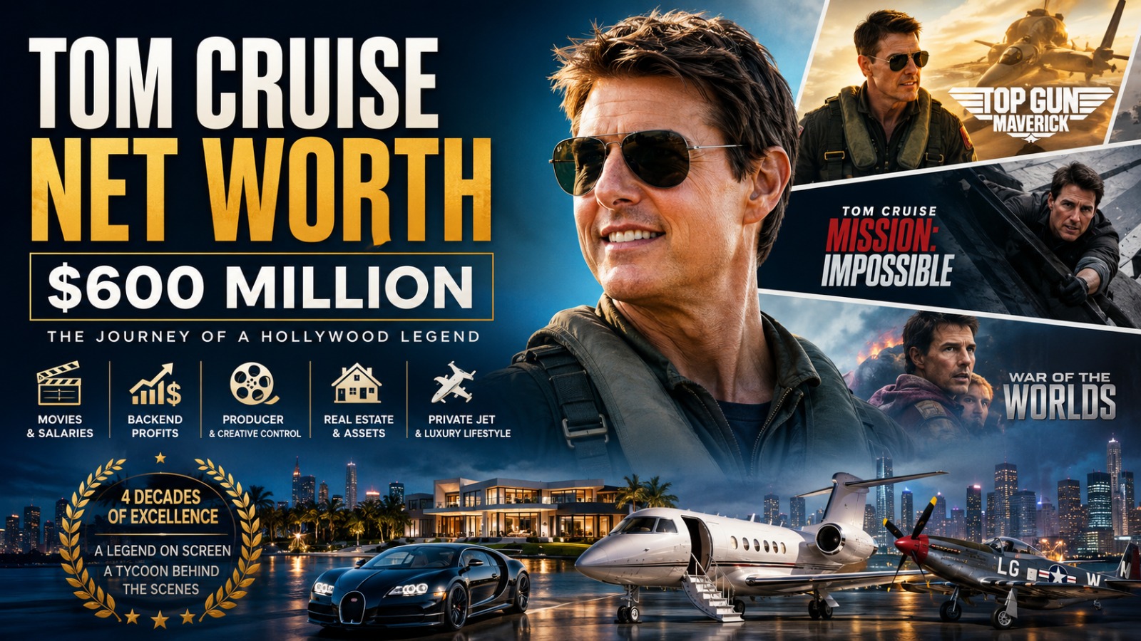 Tom Cruise Net Worth